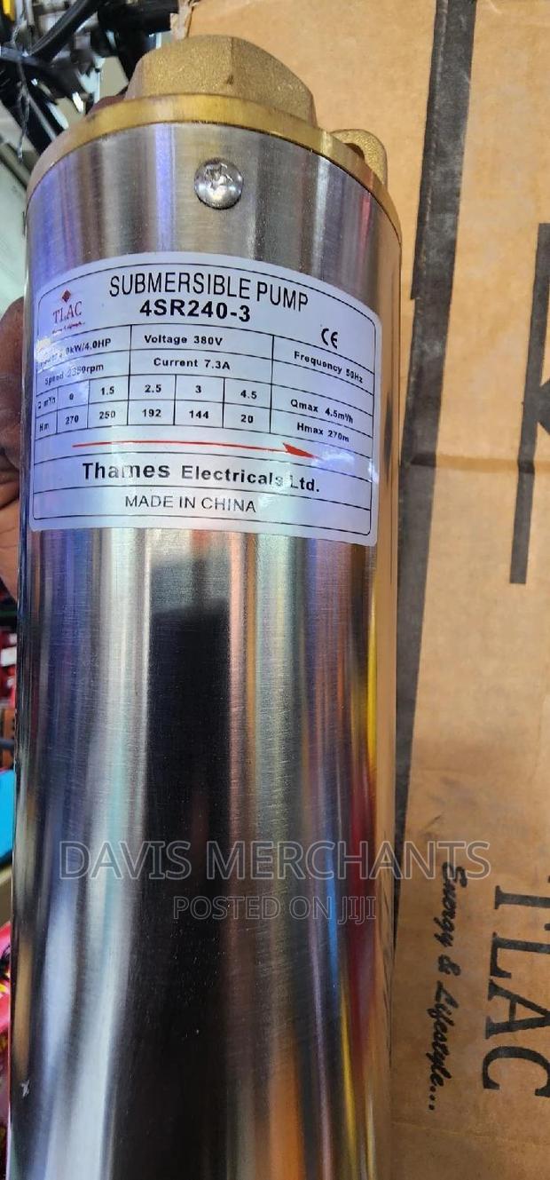 3 Phase 4hp Submersible Pump - thumbnail 3