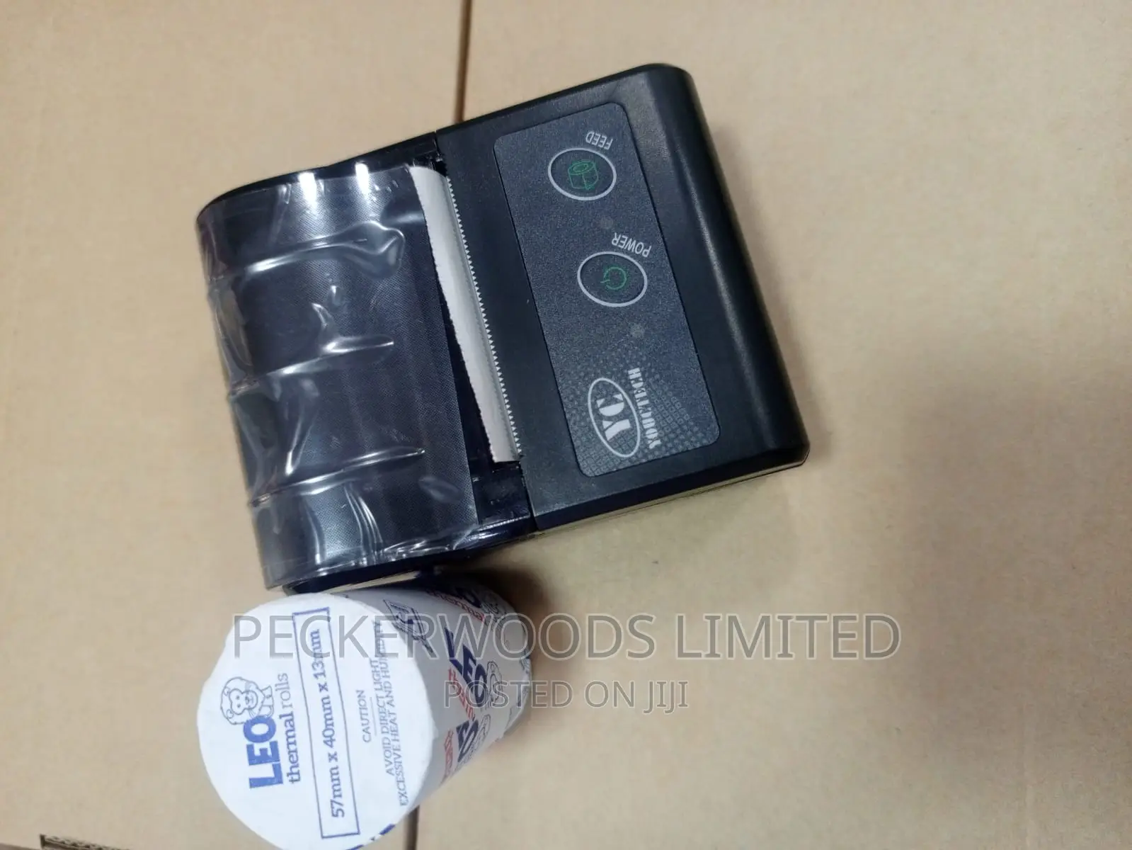 Black 58mm Bluetooth Printer Etims Compatible