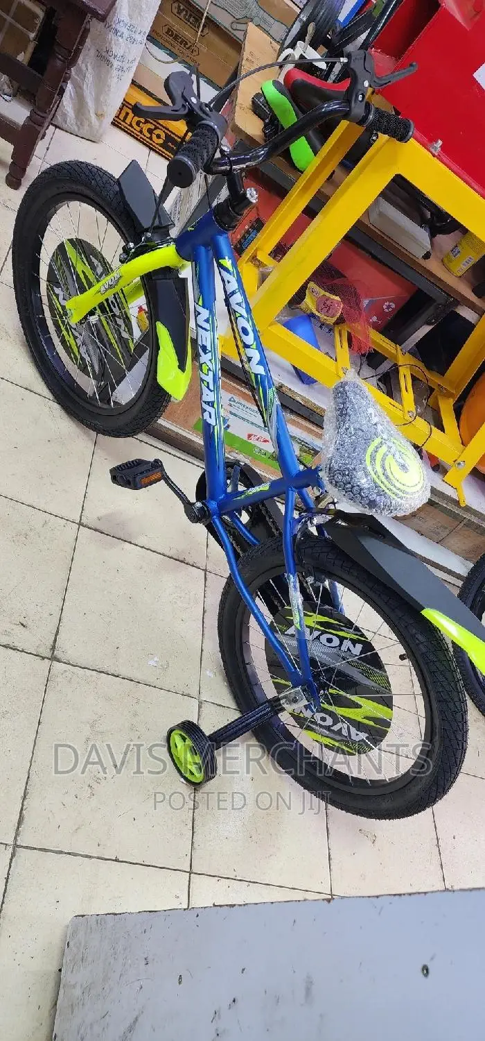 8 to 13 Years Bike With Training Wheels