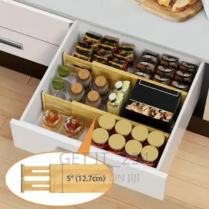 Multifunctional Bamboo Drawer Dividers