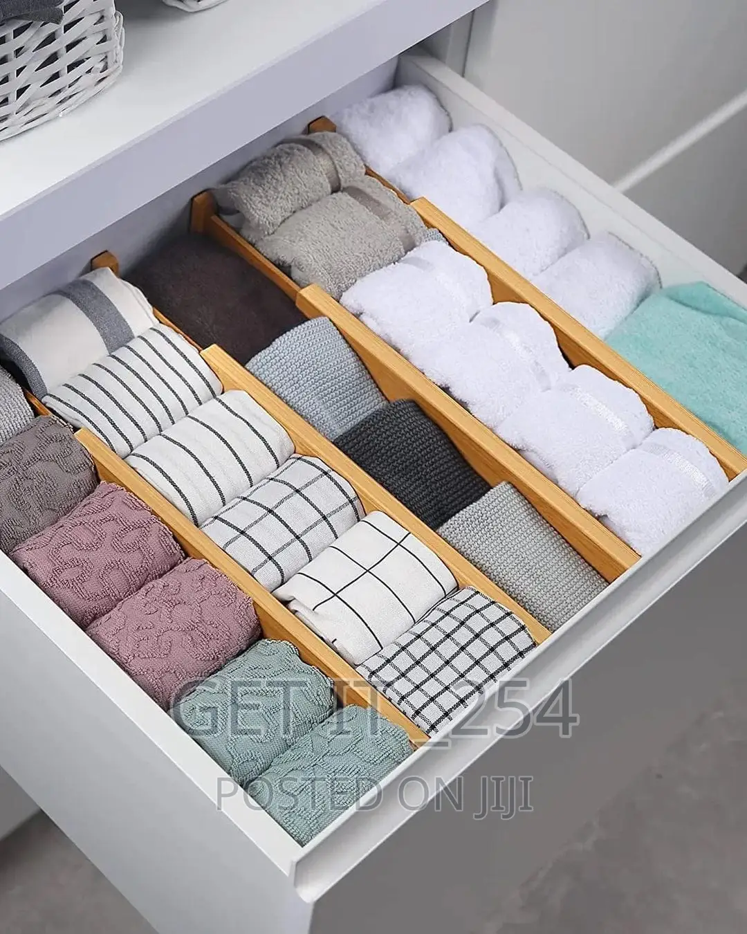 Multifunctional Bamboo Drawer Dividers