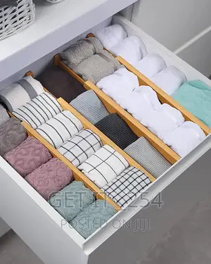 Multifunctional Bamboo Drawer Dividers