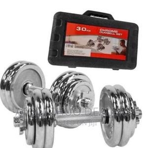 30 KGS Dumbbell Adjustable Set With Case - thumbnail 2