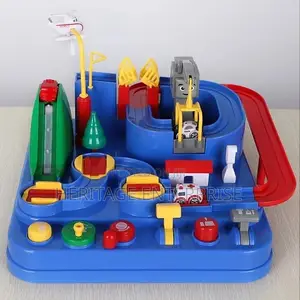 New Adventure Track Car Toy Parking Building Toys.