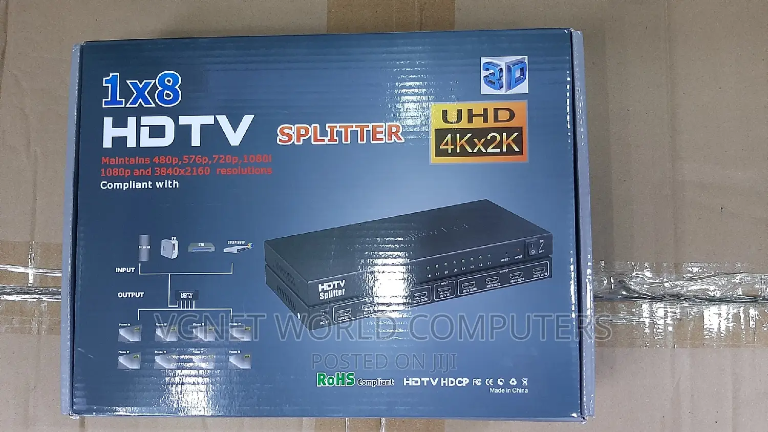 HDMI Splitter 8ports Uhd ×.