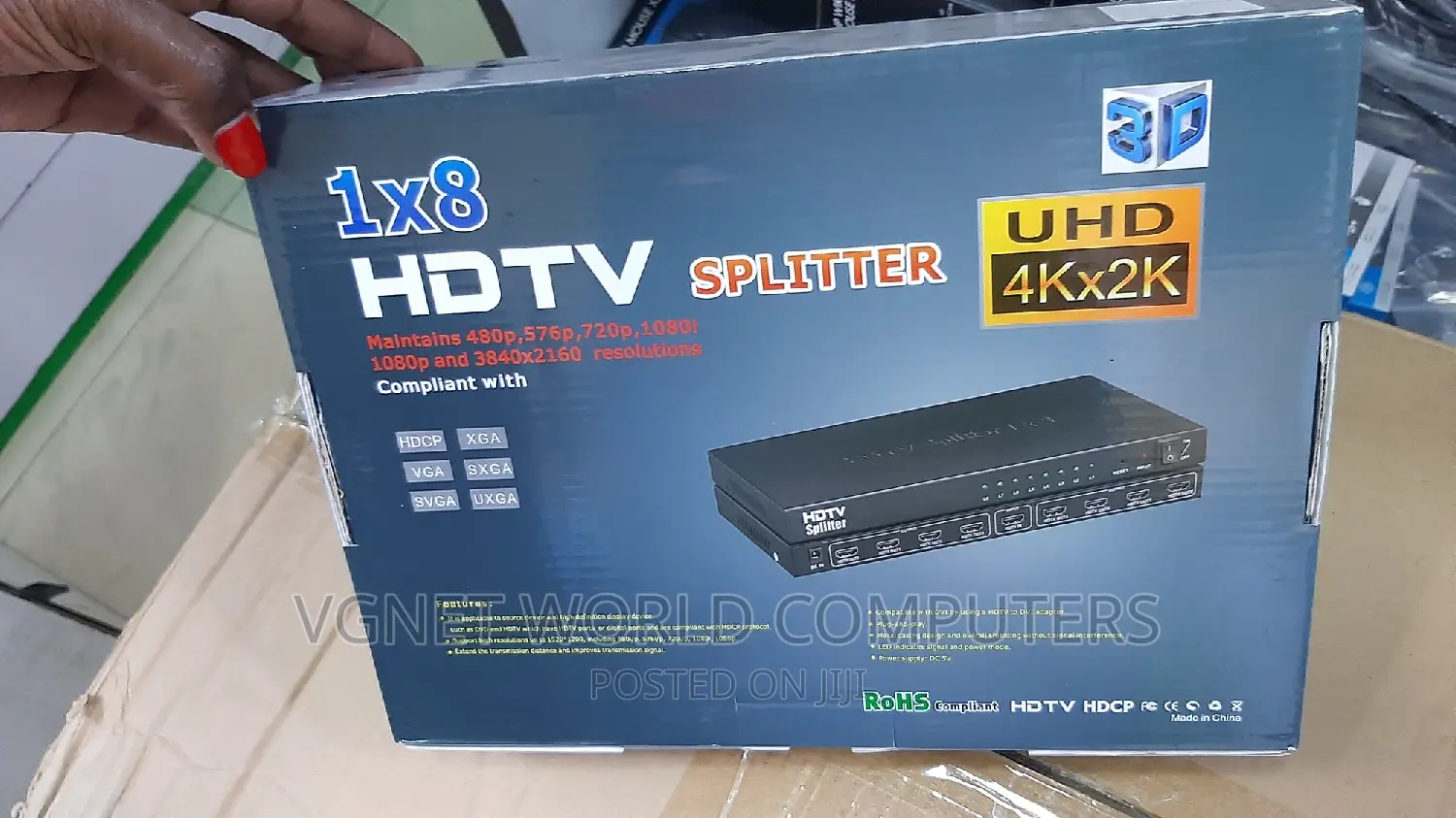 HDMI Splitter 8ports Uhd ×.