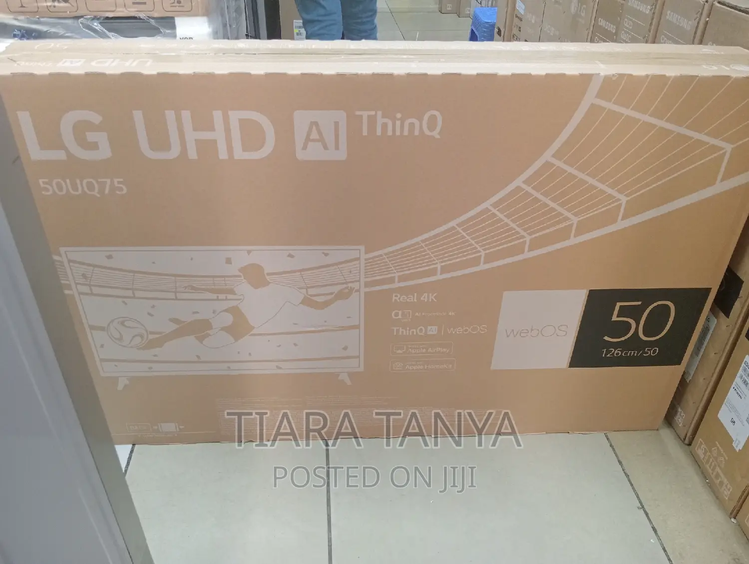 Lg 50′′ Uq75006 Series Smart Uhd Tv, Design