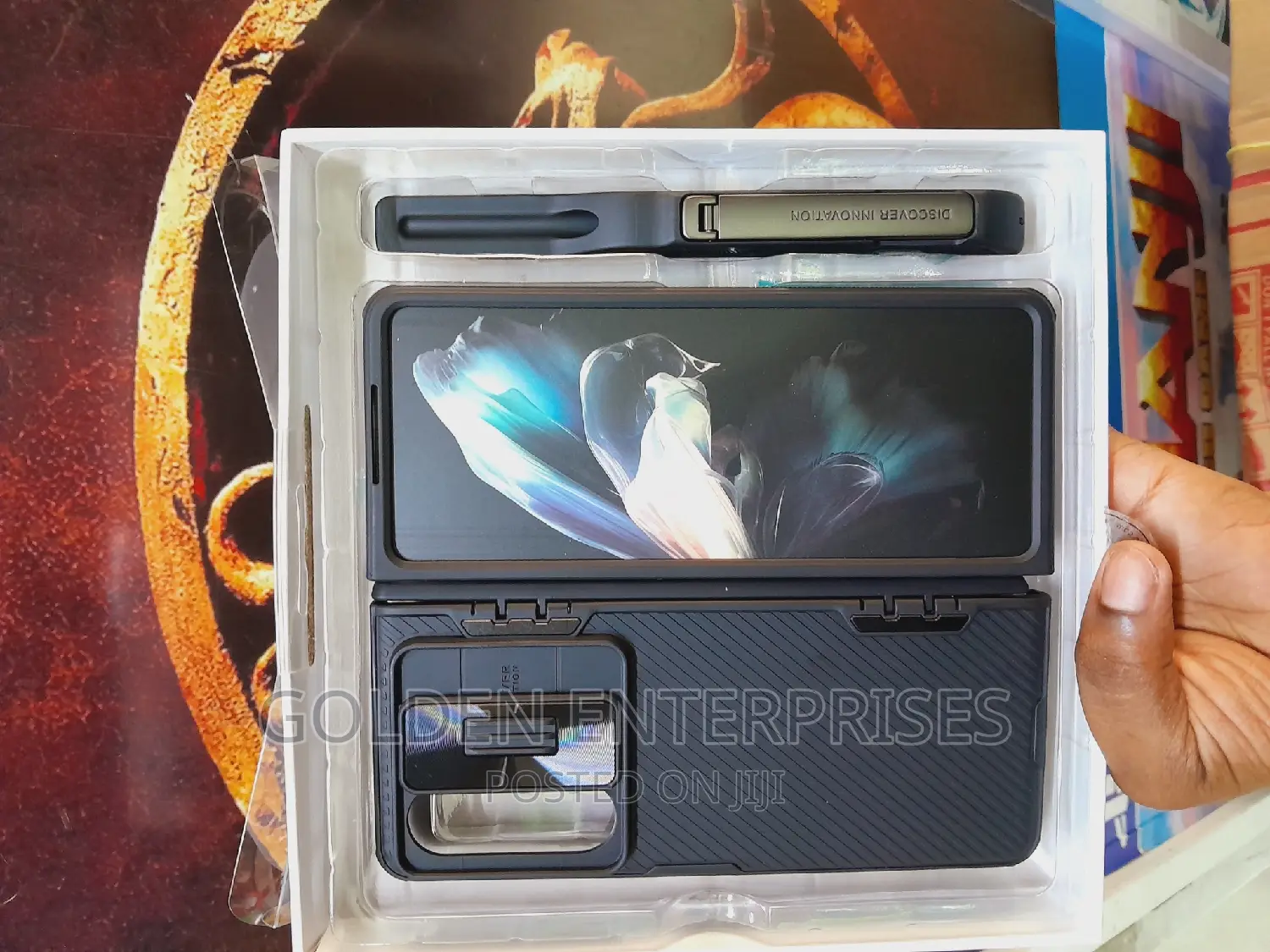 Nilkin Samsung Z Fold 5 5G Camshield Foldcase