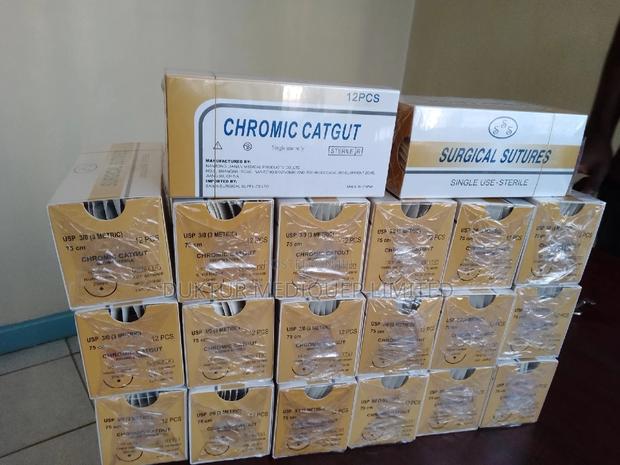 Chromic Catgut Sutures 3rb 40mm
