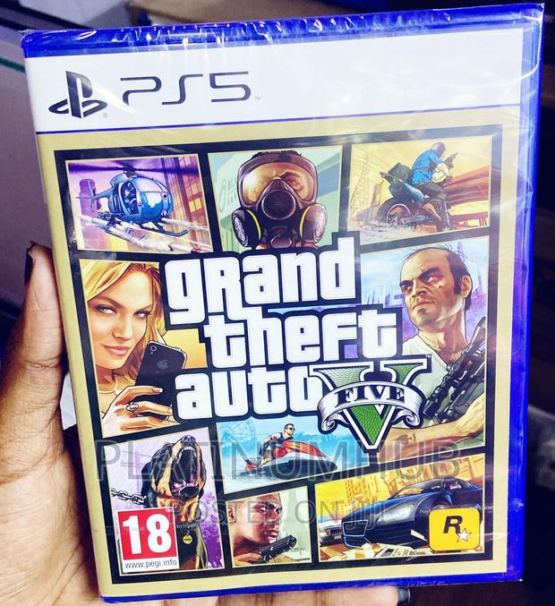 Ps 5 Grand Theft Auto V - main view