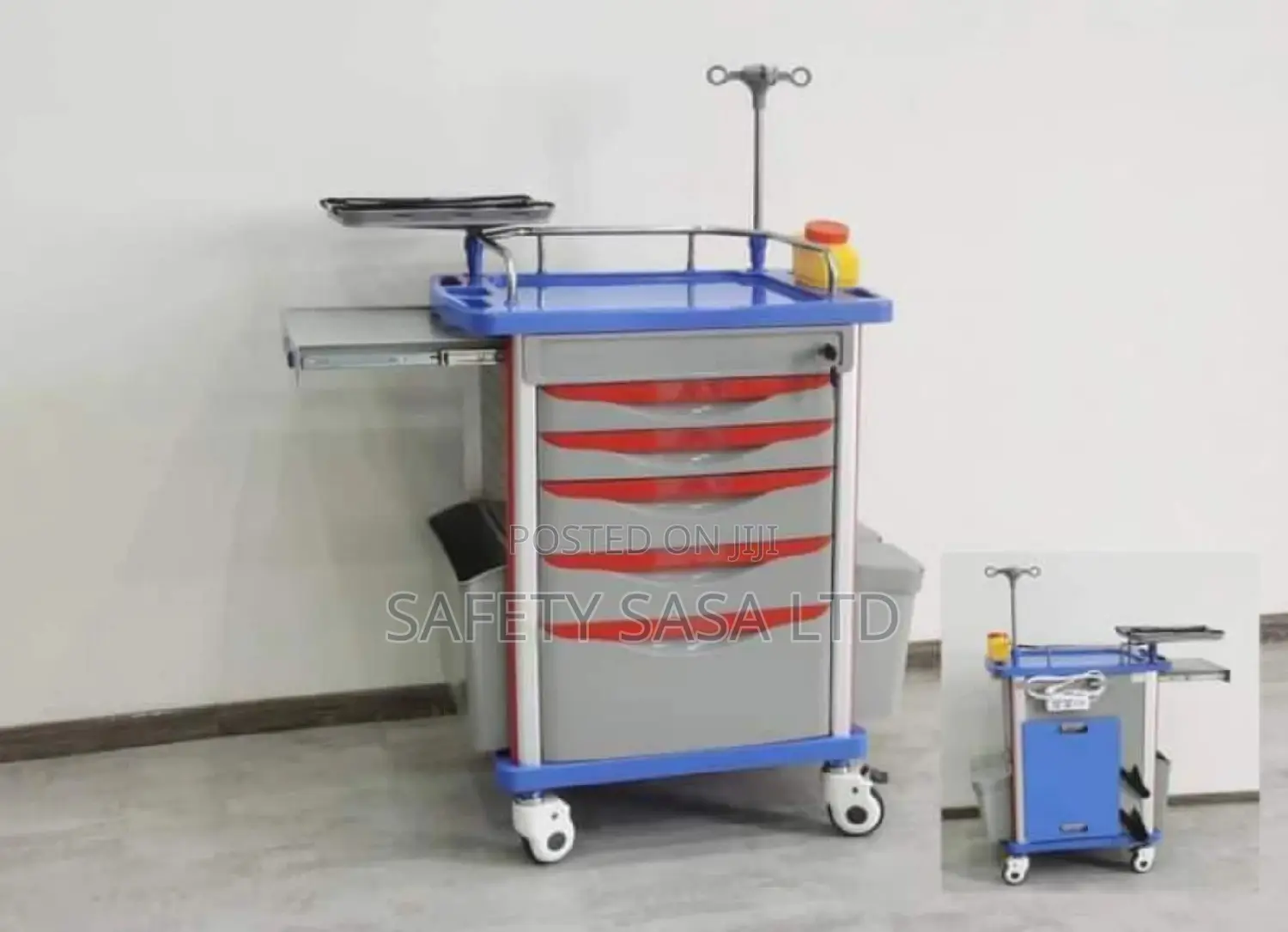 Emergency Trolley : Medicine Crash Trolley