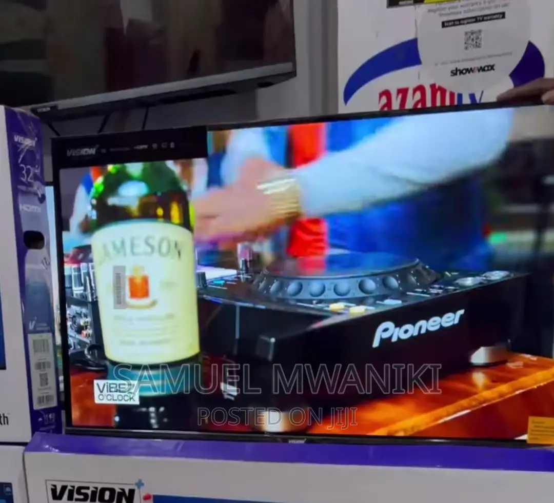 Vision Plus 32′′ Frameless Smart Android Tv FHD Display