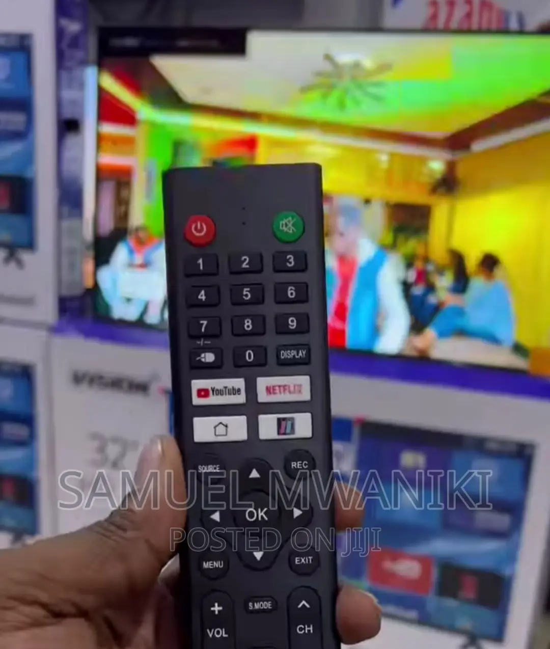 Vision Plus 32′′ Frameless Smart Android Tv FHD Display