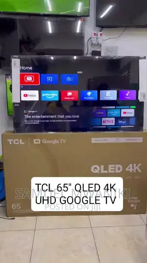 TCL 65'' Uhd Qled Gaming in Dolby Vision Smart Tv