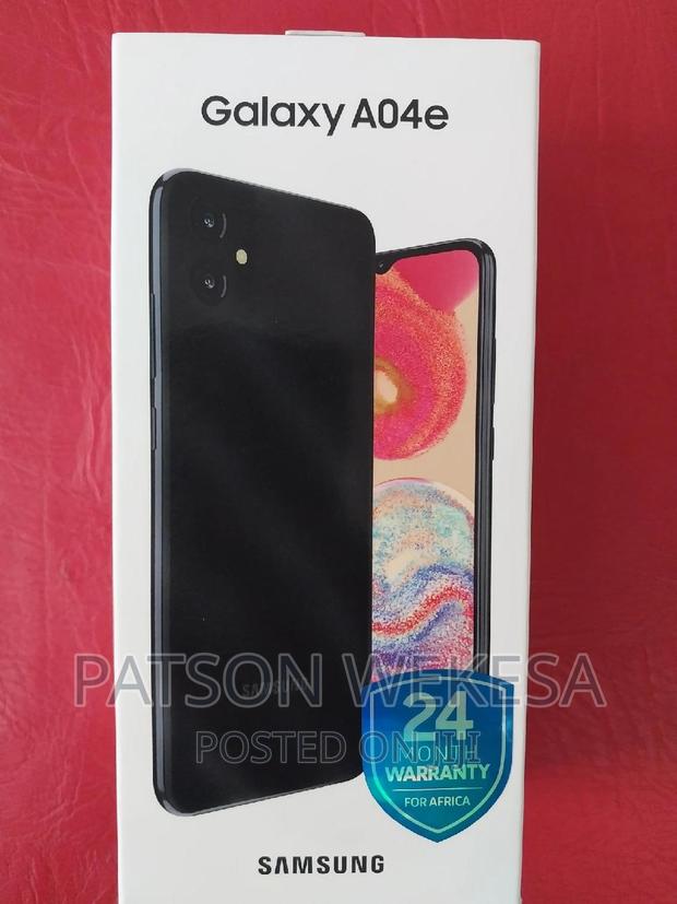 New Samsung Galaxy A04e 128 GB Black - thumbnail 2