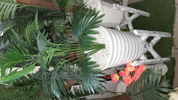 1.3m Plant With Vase and Stand on Offer