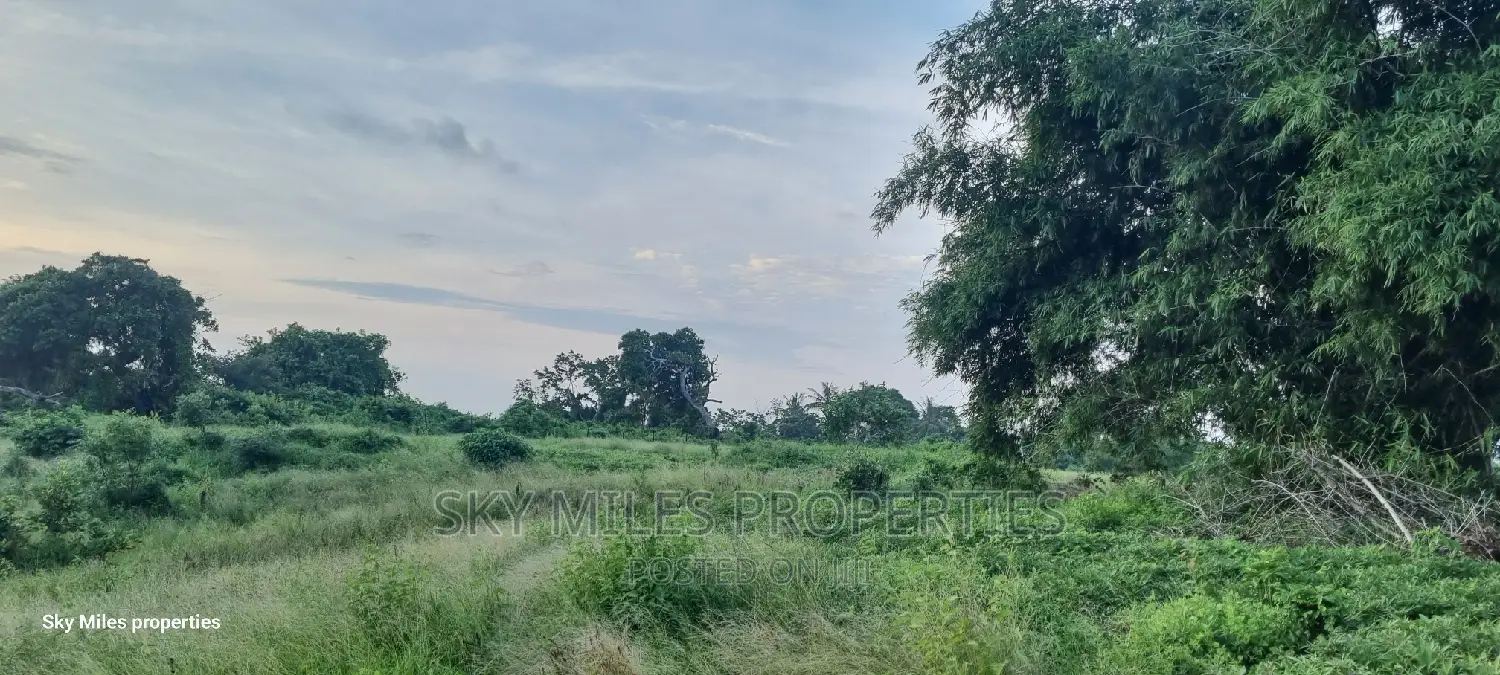 Mtwapa, 7-Acre Land With a Creek Beach View on Sale