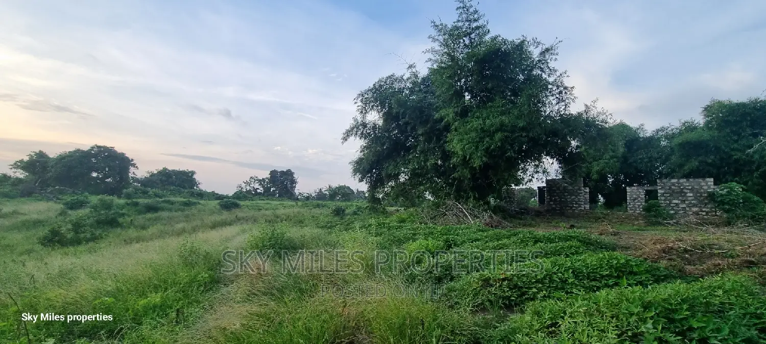 Mtwapa, 7-Acre Land With a Creek Beach View on Sale