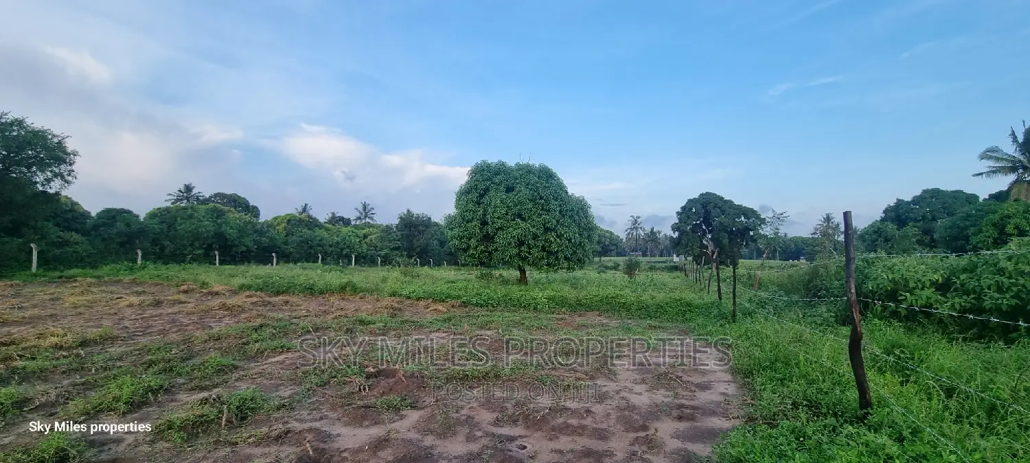 Mtwapa, 7-Acre Land With a Creek Beach View on Sale