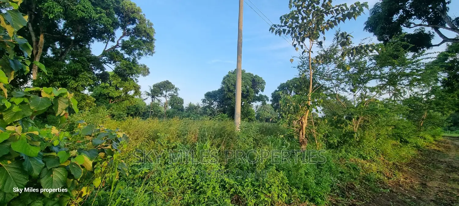 Mtwapa, 7-Acre Land With a Creek Beach View on Sale