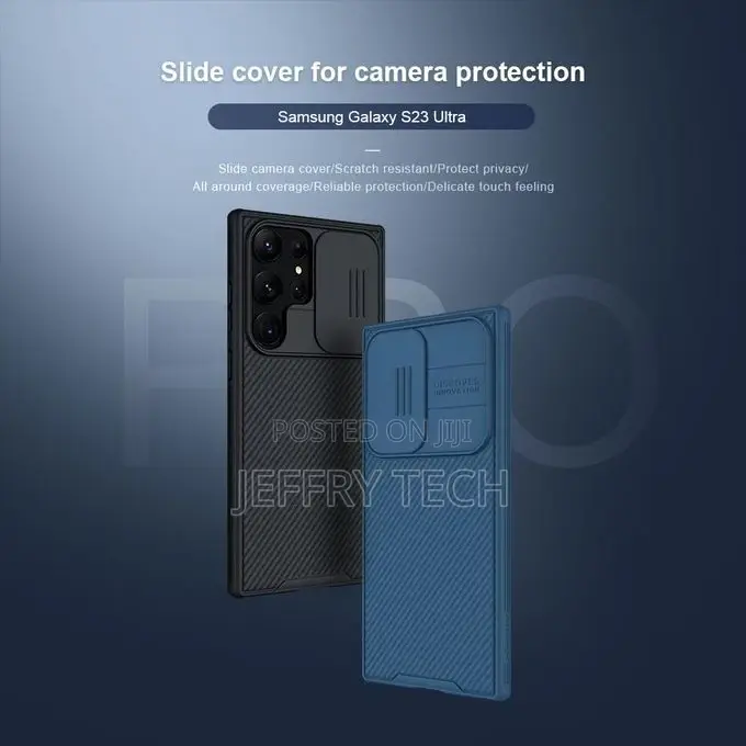 Nillkin Camshield Case for Samsung Galaxy S23 Ultra Slide Le