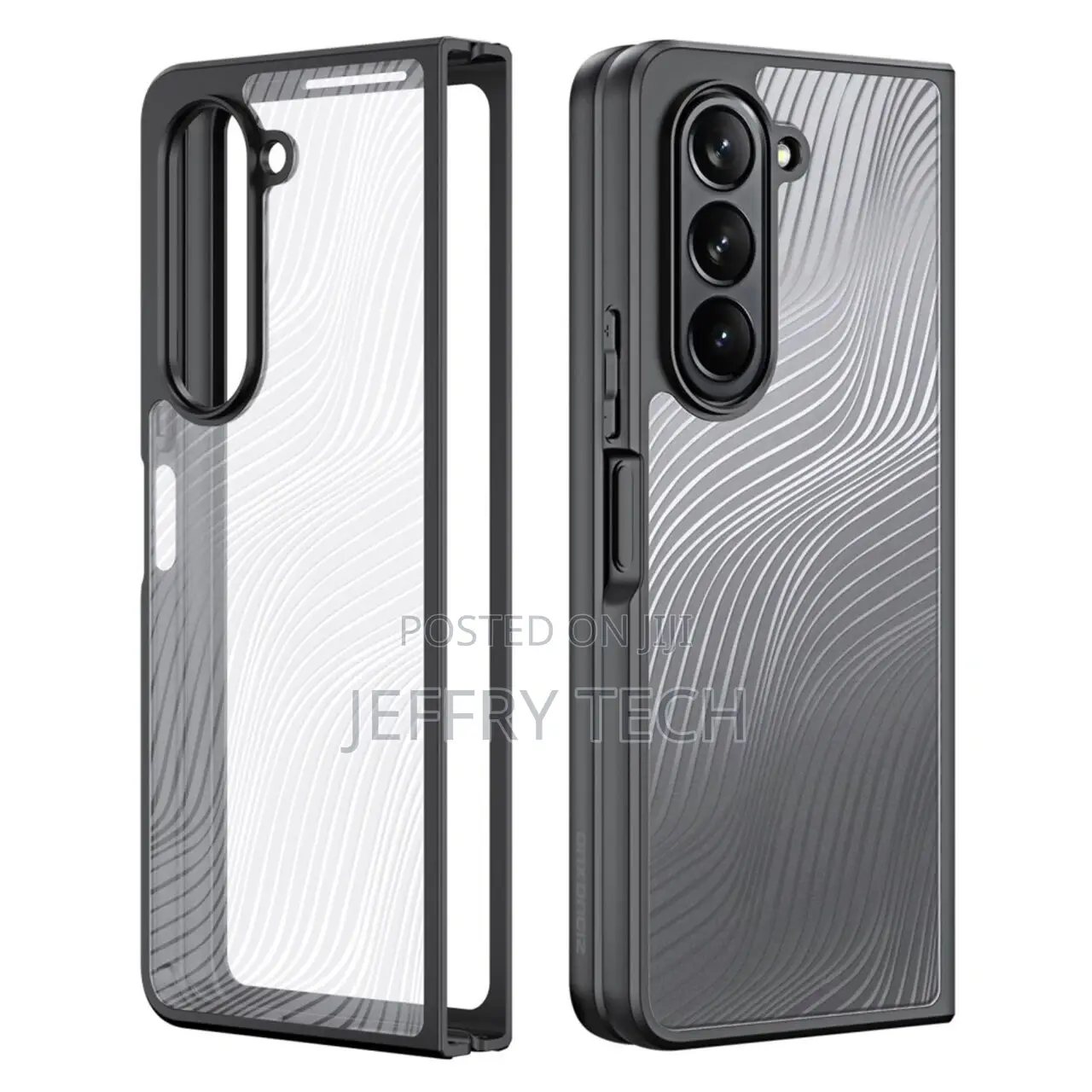 Aimo Samsung Galaxy Z Fold 5 Aimo Series Case Transparent