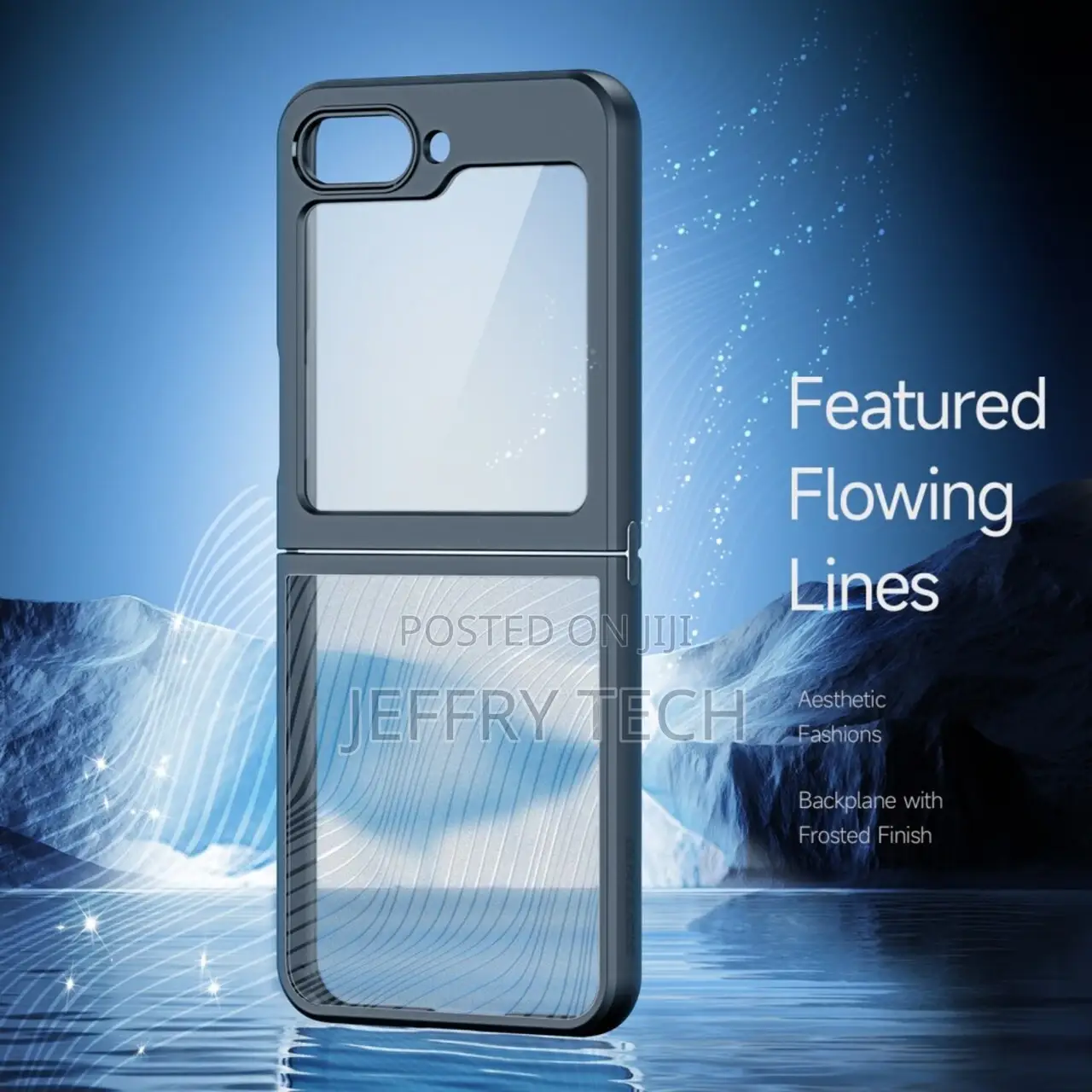 Aimo Samsung Galaxy Z Flip 5 Aimo Series Case Transparent