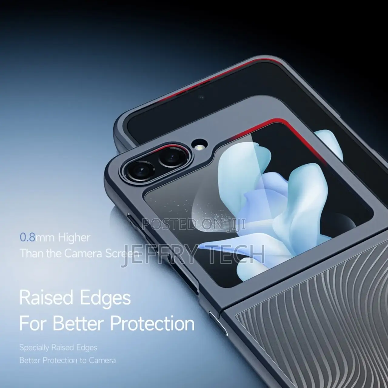 Aimo Samsung Galaxy Z Flip 5 Aimo Series Case Transparent