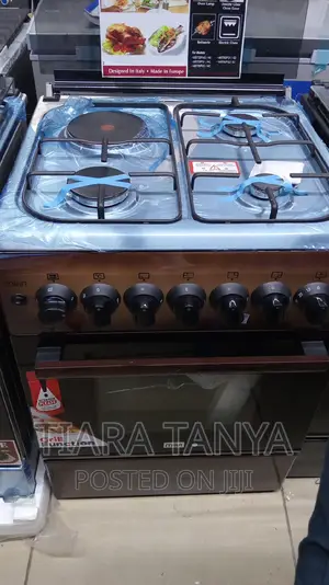 Mika 60 by 60 3gas and 1 Electric Cooker