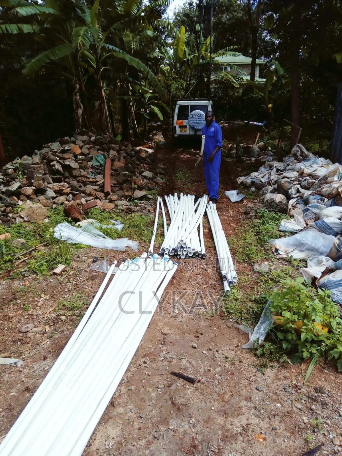 Heavy Duty UPVC Borehole Pipes