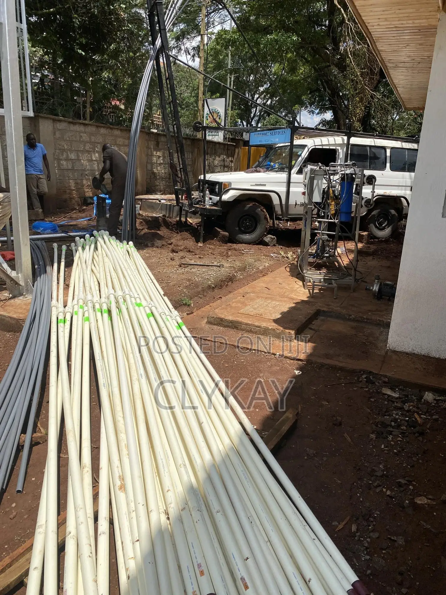 Heavy Duty UPVC Borehole Pipes