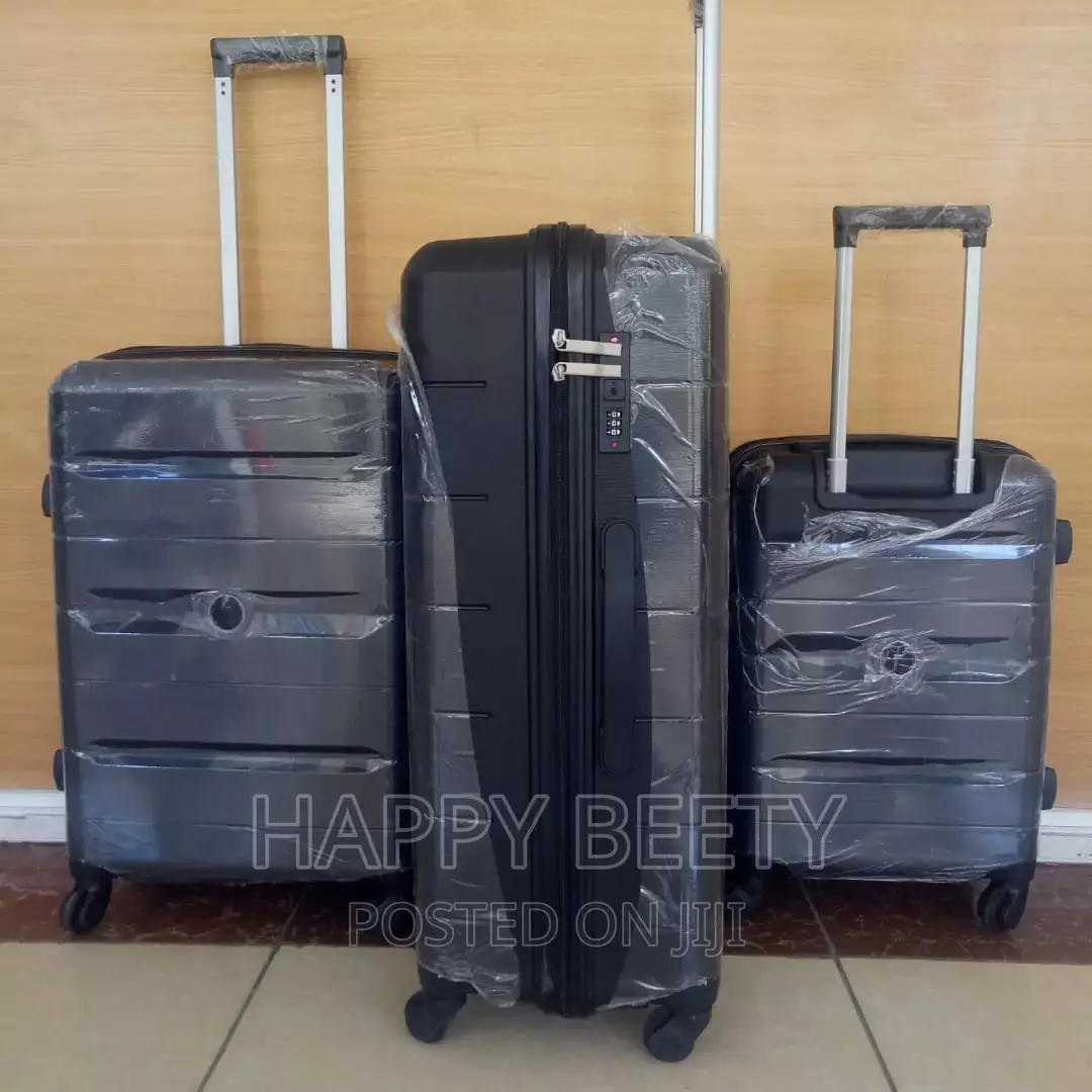 *3 in 1 Unbreakable PP Suitcase*
Zipper Closure