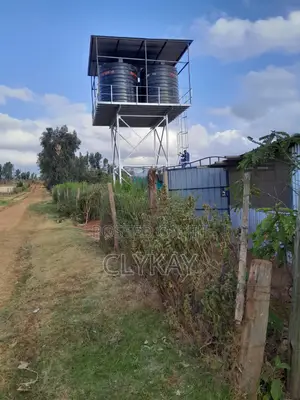 Steel Tower With Plastic Tanks