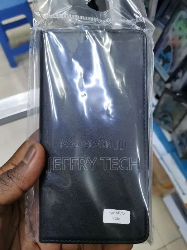 Flip Cover Vivo V25e 5G Faux the Leather Waxed