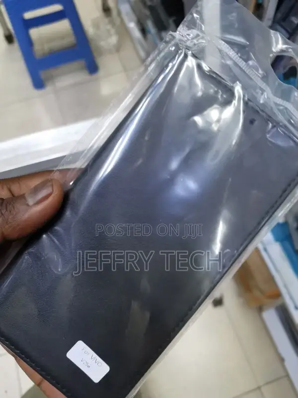 Flip Cover Vivo V25e 5G Faux the Leather Waxed