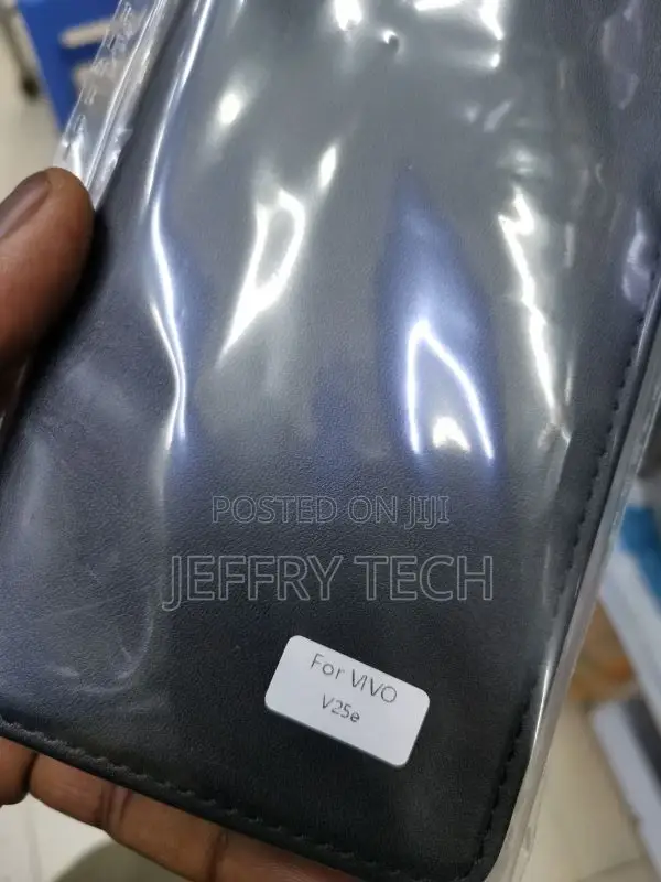 Flip Cover Vivo V25e 5G Faux the Leather Waxed
