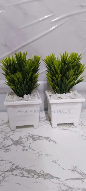 Artificial Plant 15cm for Decor - Bonsai Flower for Shelf