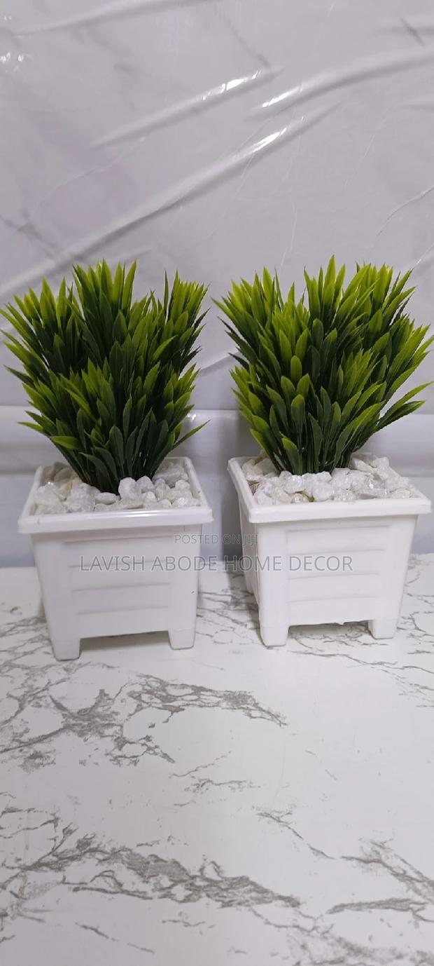 Artificial Plant 15cm for Decor - Bonsai Flower for Shelf