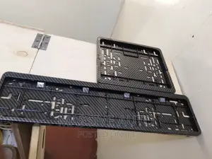 Carbon Fiber Finished New Plates/ New Number Plates Holder