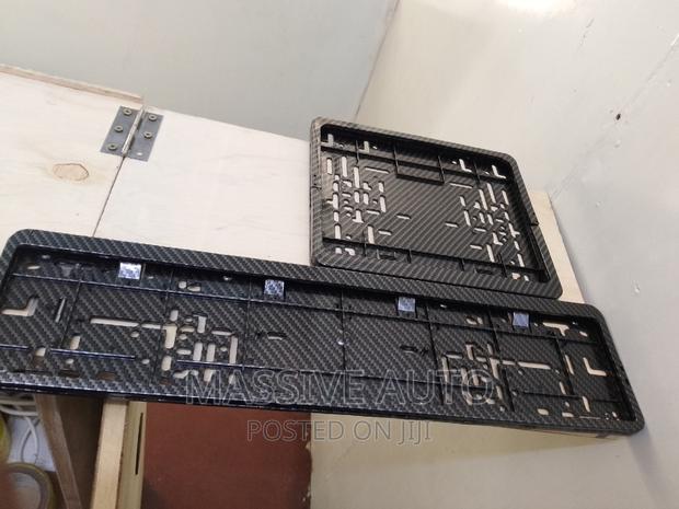 Carbon Fiber Finished New Plates/ New Number Plates Holder