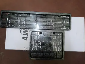 Buy New Car Number Plates Holder/ Carbon Fiber New Plates