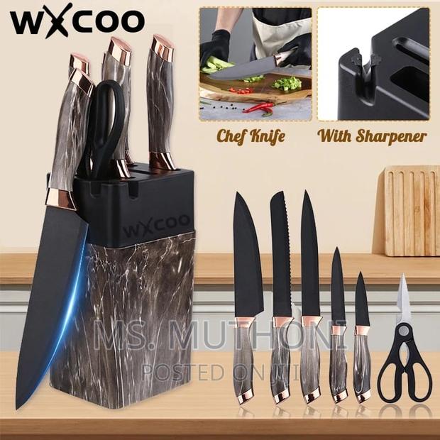 7pcs Kitchen Knife Sets Stainless Steel - main view
