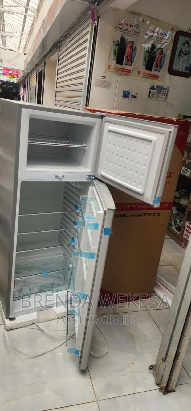Ramtons 213 Liters 2 Door Direct Cool Fridge, Mar Silver – - thumbnail 2