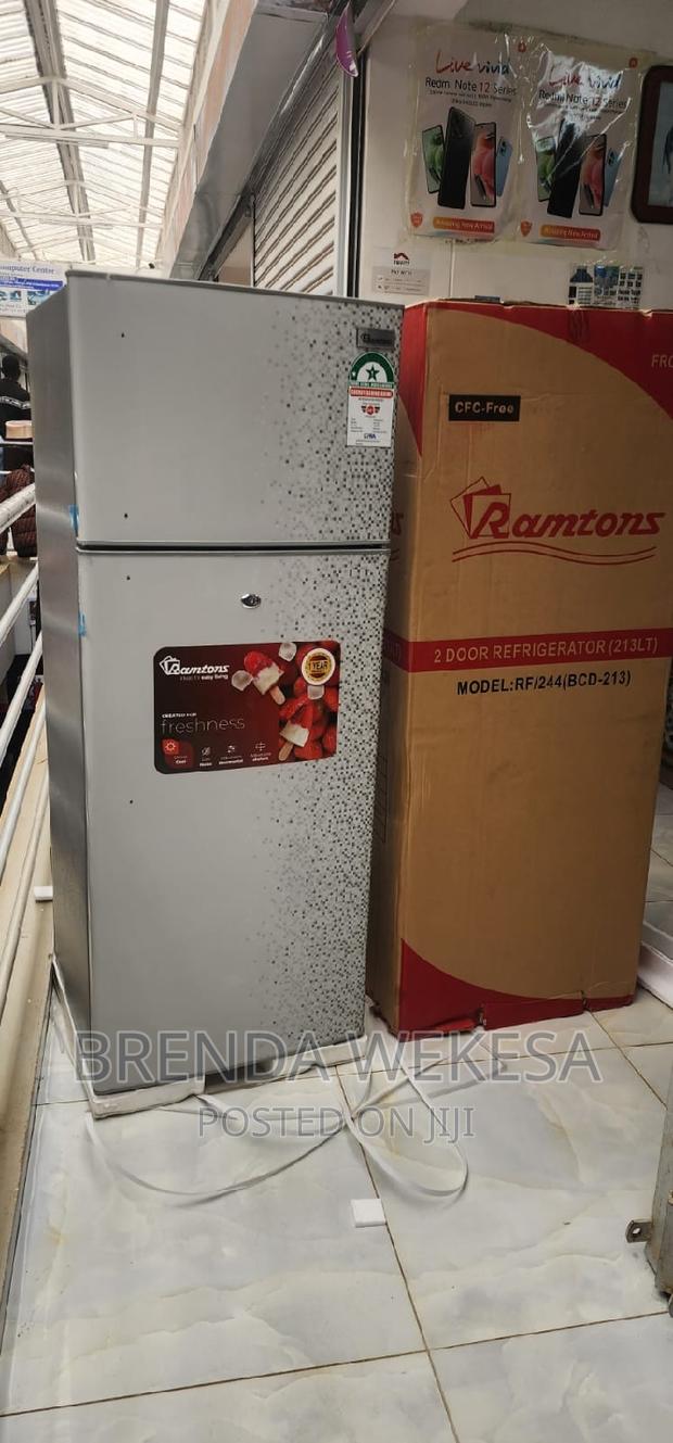 Ramtons 213 Liters 2 Door Direct Cool Fridge, Mar Silver – - thumbnail 4