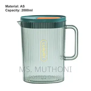 * 2L Acrylic Beverage Jug With 4glasses*