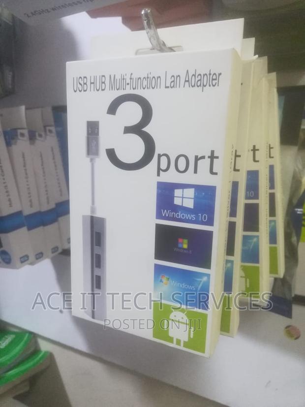 USB Hub Multifunction Lan Adapter - main view