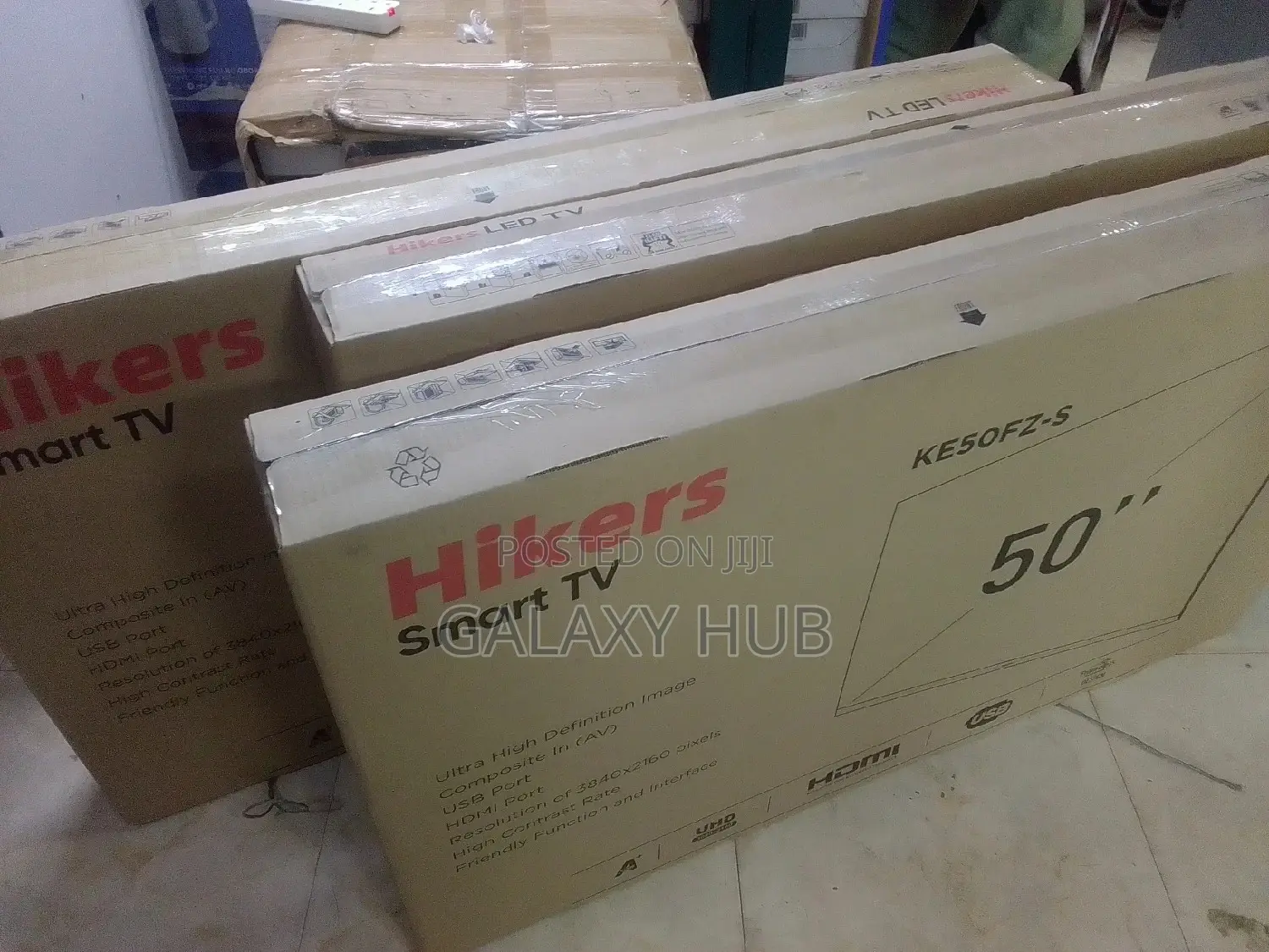 Hiker Smart Android 50 Inch Tv, Ke50fz-S