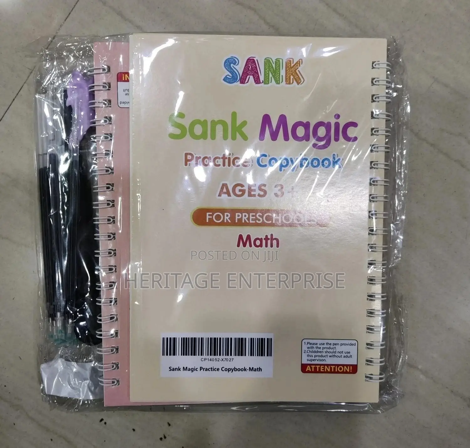 Sank Magic ,Pen Control Practice Training Copybook.