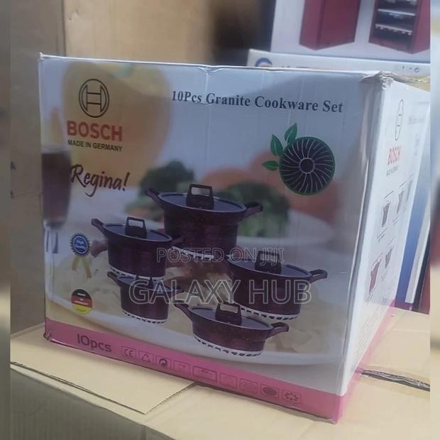 Bosch 10 Pieces Granite Cookware Set