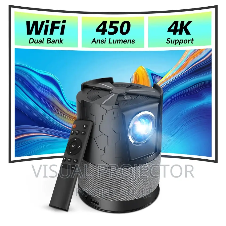 Portable Projector Cawei A3+ 4ksmart Auto Focus